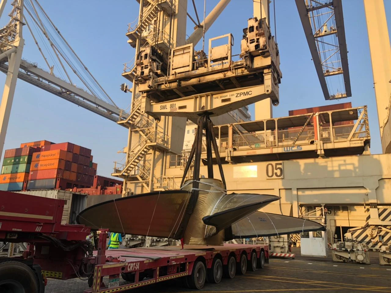 Marine Propeller Handling